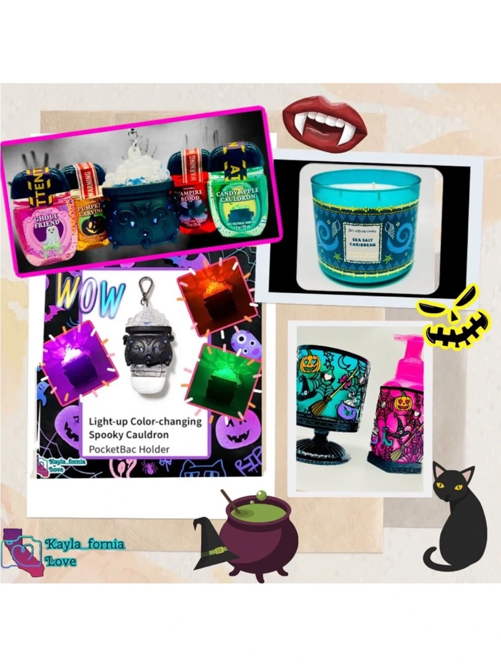 Bath & Body Works 2025 Halloween Witching Hour 9 Pc Set